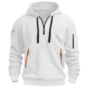 half zip hoodie