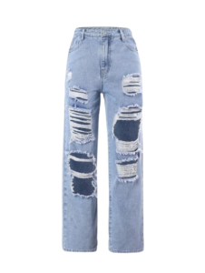 jeans rip and repair pant