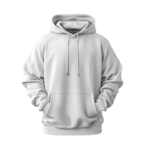 white hoodie