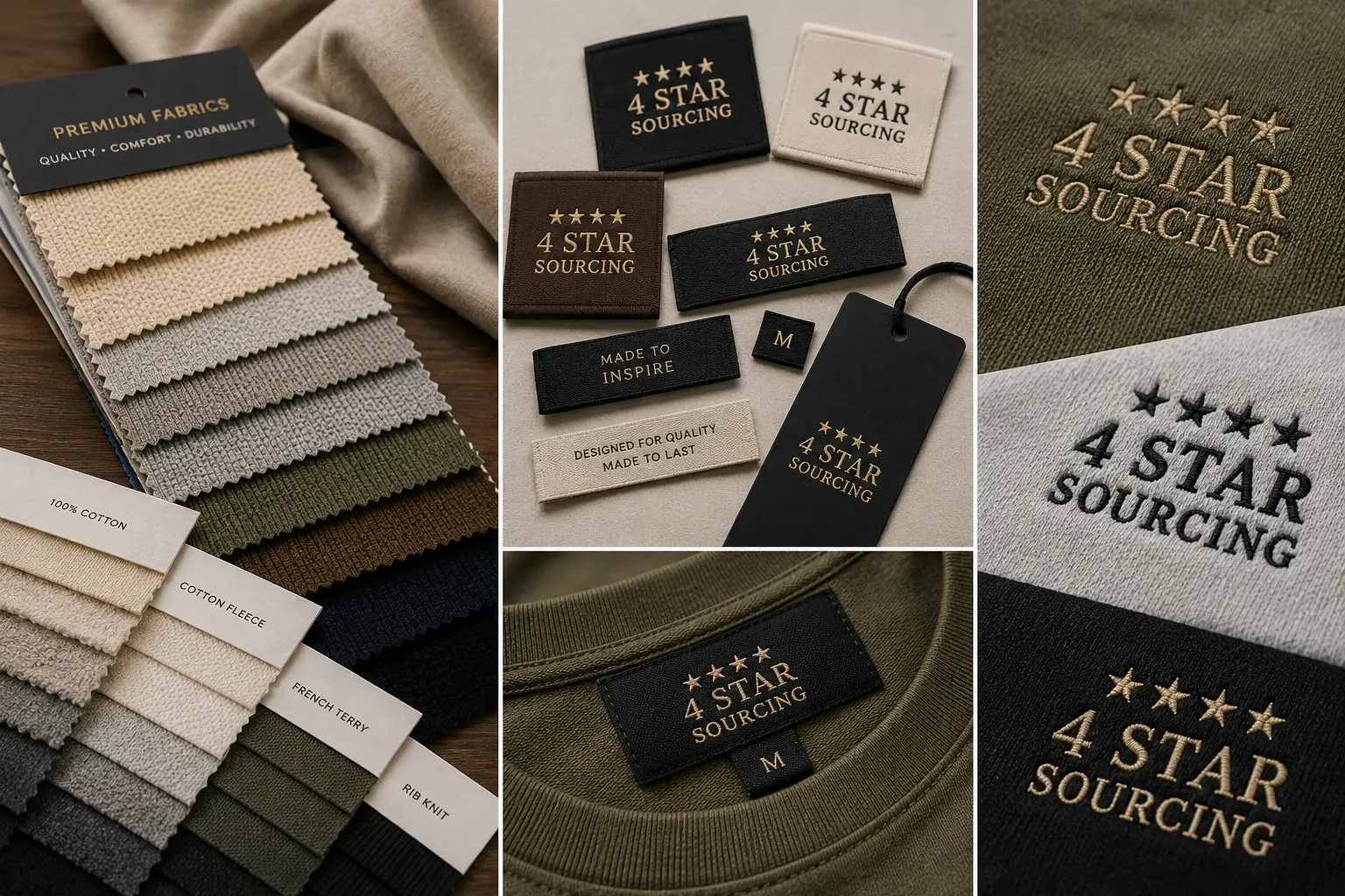 fabric swatches
