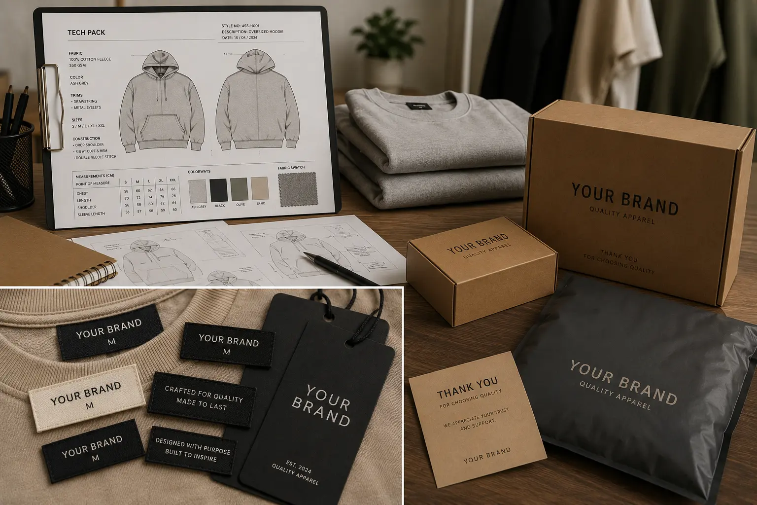 tech pack designing